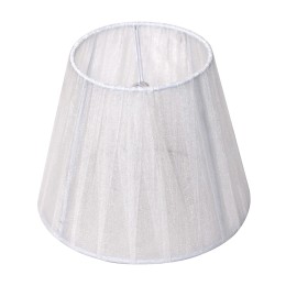 Абажур тканевый белый Е14 
