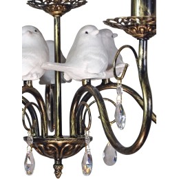 Люстра Петрасвет S1299-5, 5хЕ14 макс. 60Вт