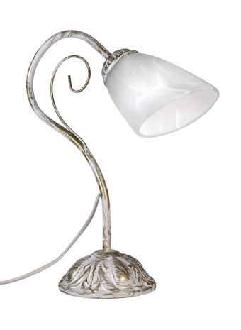 Настольная лампа дизайнерские белая Е14 S5122-1