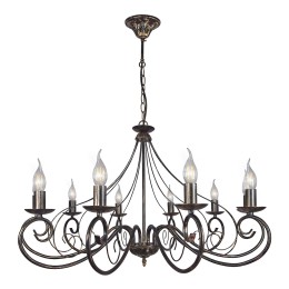 Люстра Петрасвет S1236-10, 10хЕ14 макс. 60Вт