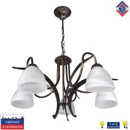 Люстра Петрасвет S3151-5, 5хЕ14 макс. 60Вт