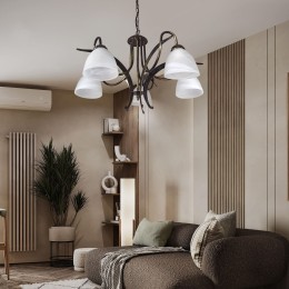 Люстра Петрасвет S3151-5, 5хЕ14 макс. 60Вт