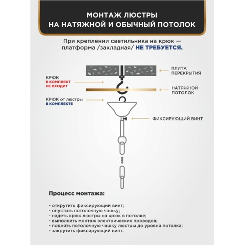Люстра подвесная 5 ламп хрусталь Аврора S1153-5