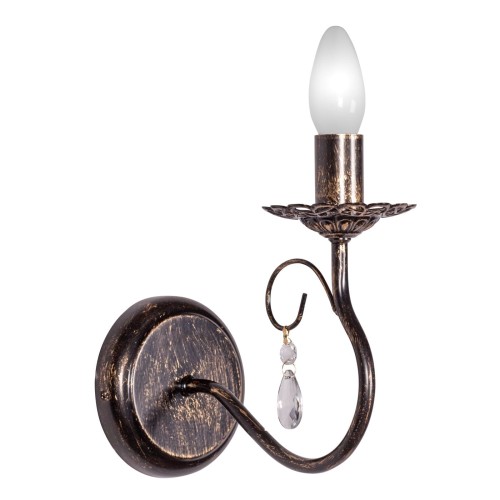 Бра настенные современные с хрустальными подвесками S1047-1