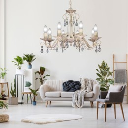 Люстра Петрасвет S8068-8, 8хЕ14 макс. 60Вт