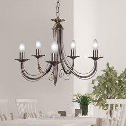 Люстра Петрасвет S1064-5, 5хЕ14 макс. 60Вт