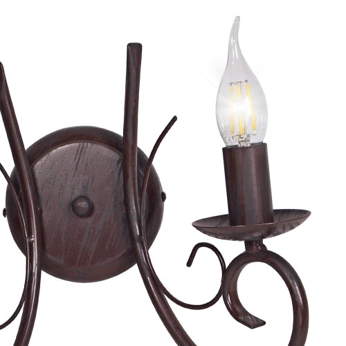 Бра 2 лампы интерьерная в классическом стиле S1256-2