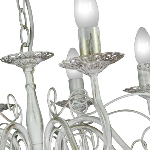 Люстра с хрусталем подвесная 8 ламп S1164-8