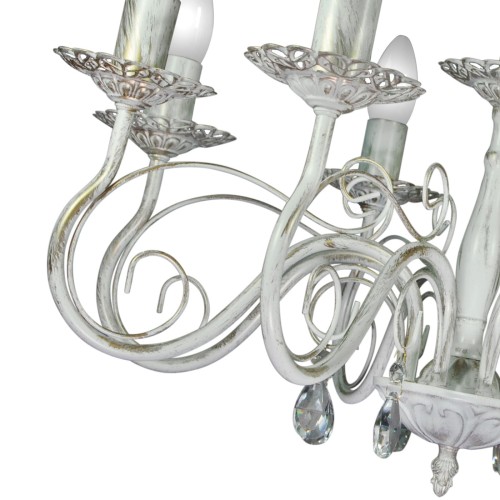 Люстра с хрусталем подвесная 8 ламп S1164-8