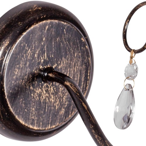 Бра настенные современные с хрустальными подвесками S1047-1