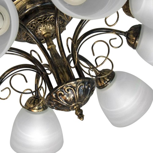 Люстра потолочная 8 плафонов S2427-8