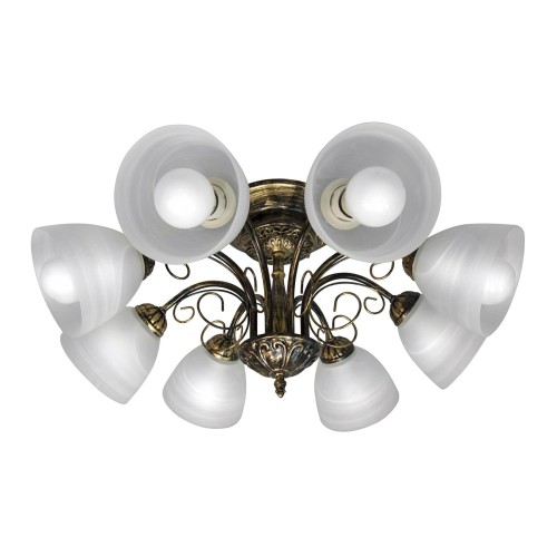 Люстра потолочная 8 плафонов S2427-8