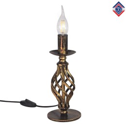 Настольная лампа Петрасвет S5093-1, 1хЕ14 макс. 60Вт