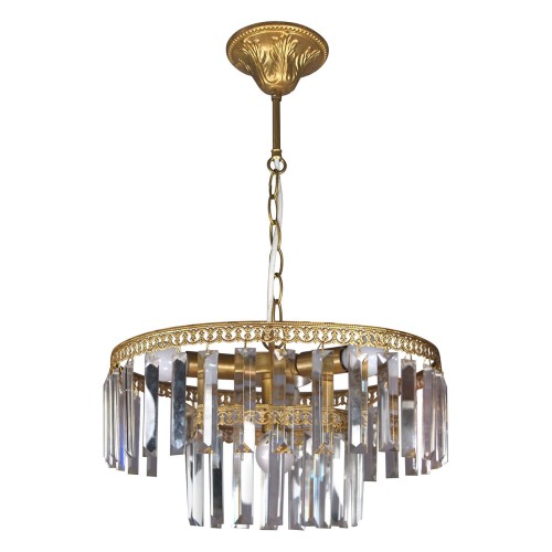 Люстра хрустальная большая подвесная 4 лампы S2494-4