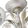Люстра потолочная с цветами 5 плафонов S2469-5