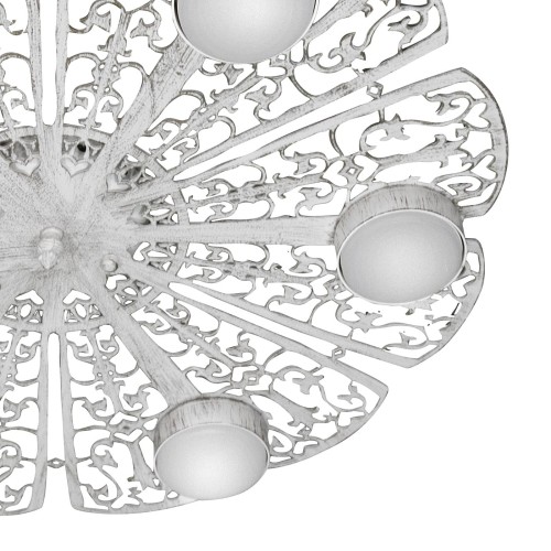 Люстра светодиодная потолочная LED плоская круглая S2452-6