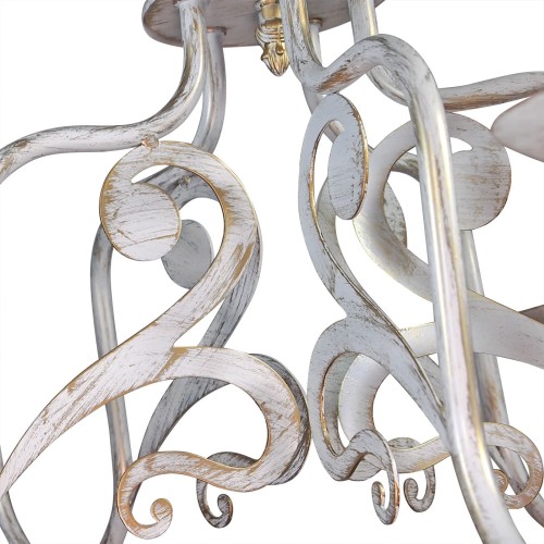 Люстра подвесная 5 ламп хрусталь Аврора S1261-5