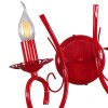 Бра красная 2 лампы интерьерная неоклассика S1241-2