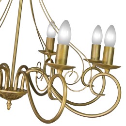 Люстра Петрасвет S1203-8, 8хЕ14 макс. 60Вт