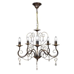 Люстра Петрасвет S8065-5, 5хЕ14 макс. 60Вт