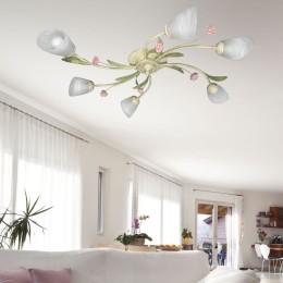 Люстра Петрасвет S2466-6, 6хЕ14 макс. 60Вт