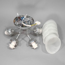 Люстра Петрасвет S2408-5, 5хЕ14 макс. 60Вт