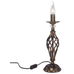 Настольная лампа Петрасвет S5090-1, 1хЕ14 макс. 60Вт