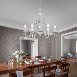 Люстра Петрасвет S1153-5, 5хЕ14 макс. 60Вт