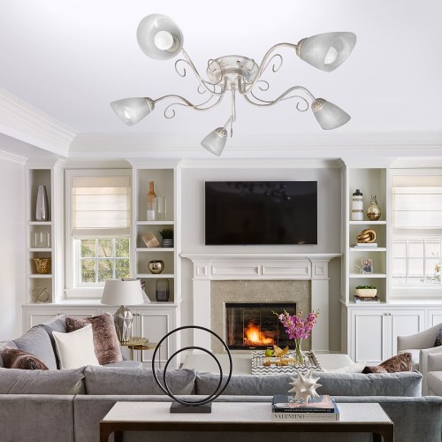 Люстра потолочная 5 плафонов S2425-5