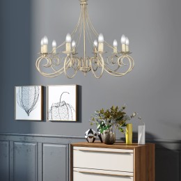 Люстра Петрасвет S1252-10, 10хЕ14 макс. 60Вт