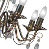 Люстра подвесная 8 ламп хрусталь Аврора S1154-8