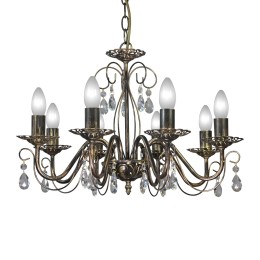 Люстра Петрасвет S1154-8, 8хЕ14 макс. 60Вт