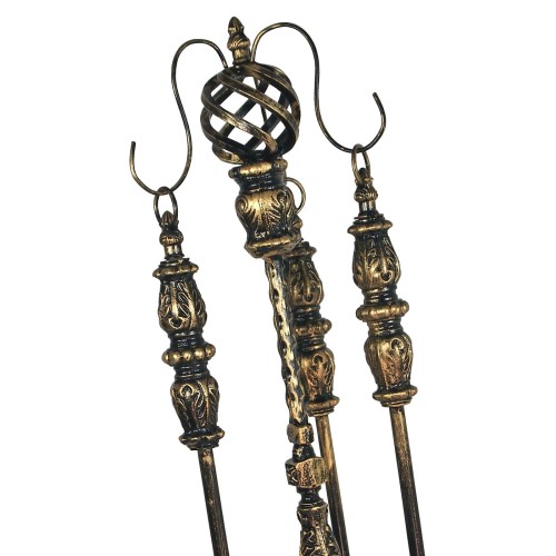 Каминный набор с литыми элементами большой S4034