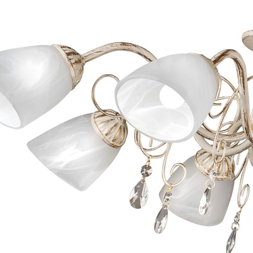 Люстра потолочная 8 плафонов S2019-8