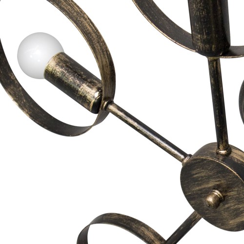 Люстра потолочная 5 ламп лофт S2431-5