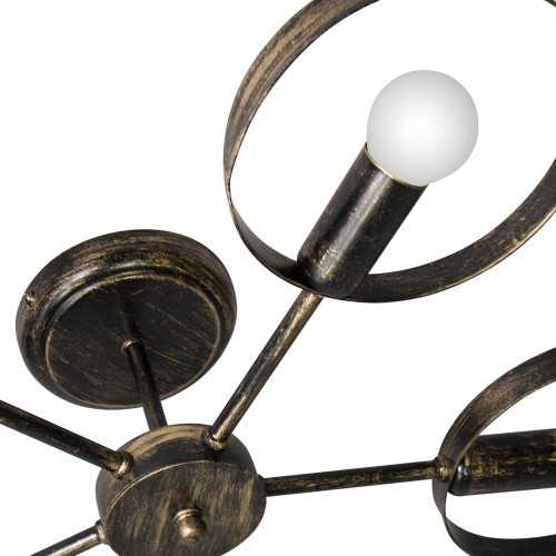 Люстра потолочная 5 ламп лофт S2431-5