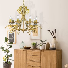 Люстра Петрасвет S3133-8, 8хЕ14 макс. 60Вт