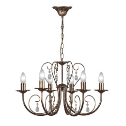 Люстра Петрасвет S1033-6, 6хЕ14 макс. 60Вт