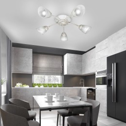 Люстра Петрасвет S2294-5, 5хЕ14 макс. 60Вт