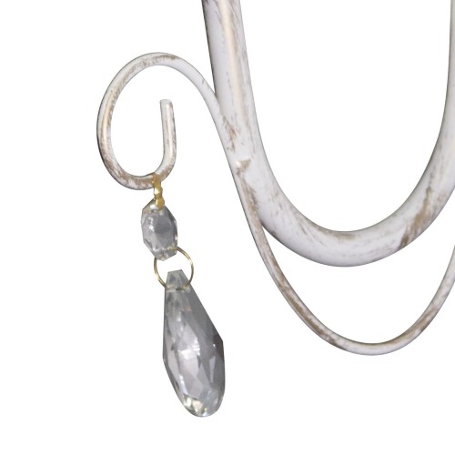 Бра настенные свечи с хрустальными подвесками S1153-1