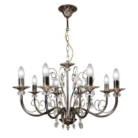 Люстра Петрасвет S1107-8, 8хЕ14 макс. 60Вт