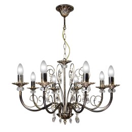 Люстра Петрасвет S1107-8, 8хЕ14 макс. 60Вт