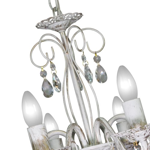 Люстра подвесная 8 ламп хрусталь Аврора S1153-8