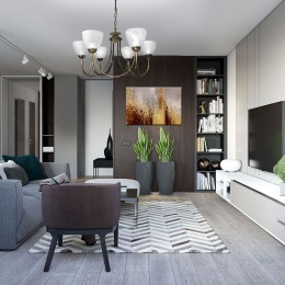 Люстра Петрасвет S2478-6, 6хЕ27 макс. 60Вт