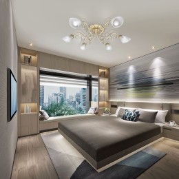 Люстра Петрасвет S2426-6, 6хЕ14 макс. 60Вт