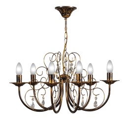 Люстра Петрасвет S8025-6, 6хЕ14 макс. 60Вт