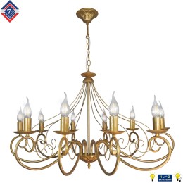 Люстра Петрасвет S1203-10, 10хЕ14 макс. 60Вт