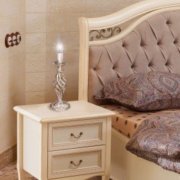 Настольная лампа Петрасвет S5096-1, 1хЕ14 макс. 60Вт