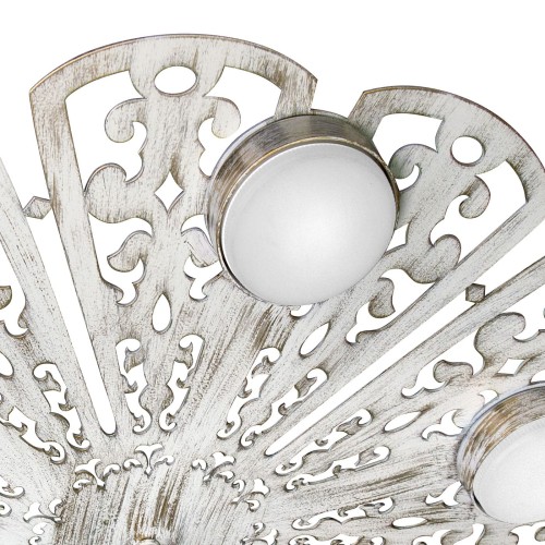 Люстра светодиодная потолочная LED плоская круглая S2440-6