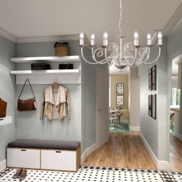 Люстра Петрасвет S1043-6, 6хЕ14 макс. 60Вт